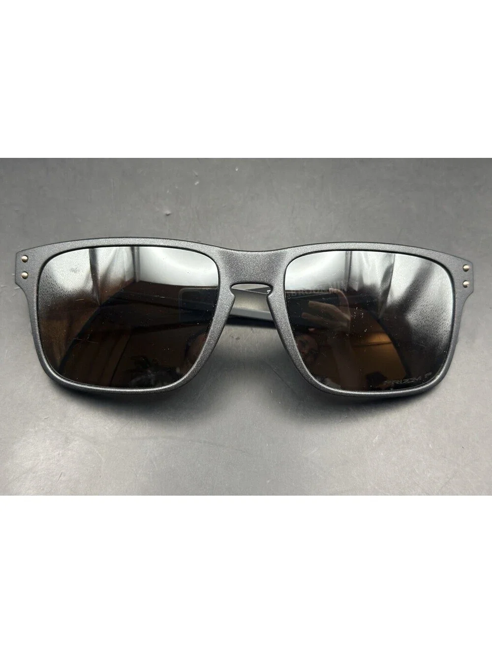 Oakley Holbrook Mix Metal Steel/Prizm Daily Polarized Lenses